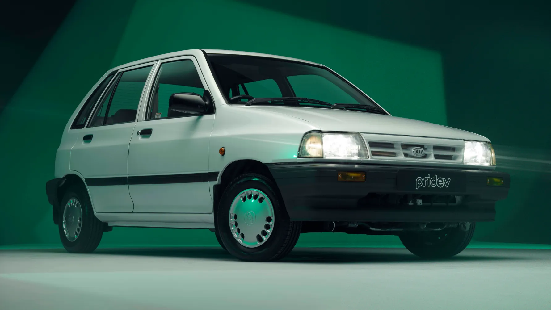 The Kia Pride, once known for its unexciting practicality, has now received an exciting electric vehicle (EV) transformation.